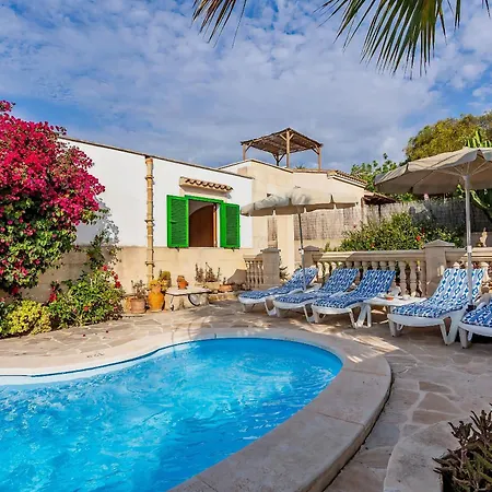 Casa Sergi mit kleinem Pool und Wifi Cala Llombards Exterior foto